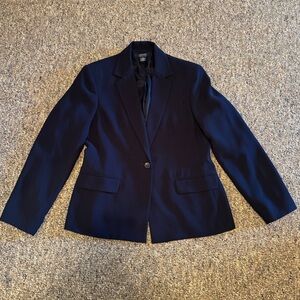 JONES WEAR ESSENTIALS‎ NAVY BLUE BLAZER SIZE 10